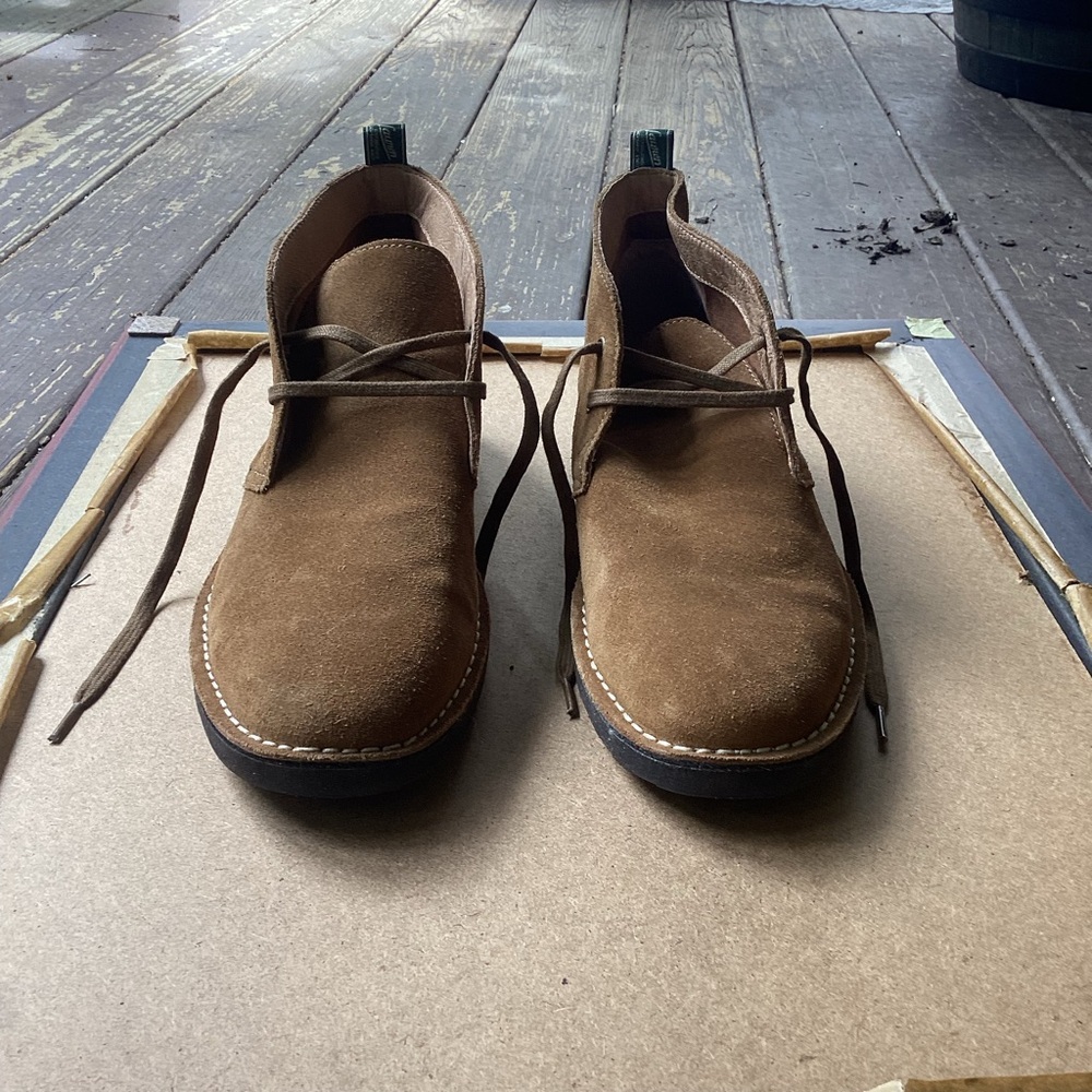 Polo Ralph Lauren Talan Chukka leather shoes, size 10.5
